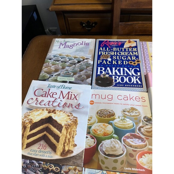 Lot Of 15 Baking Cookbooks - Cupcakes Cakes Desserts Chocolate Sweets More - Picture 2 of 12
